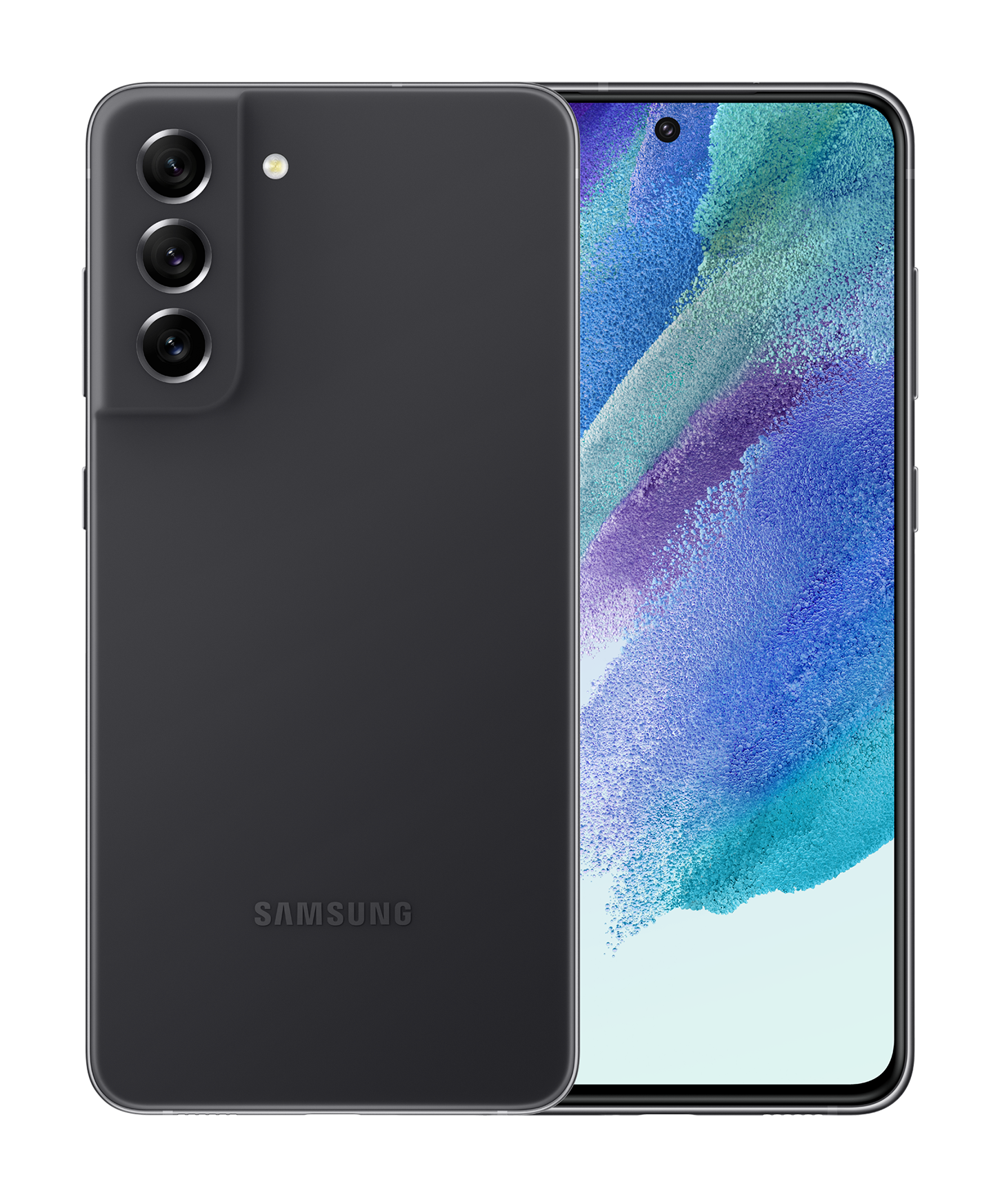 Samsung S21 FE black front back