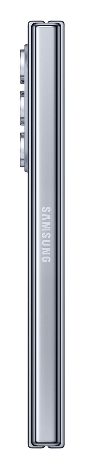 Samsung Fold5 light blue side