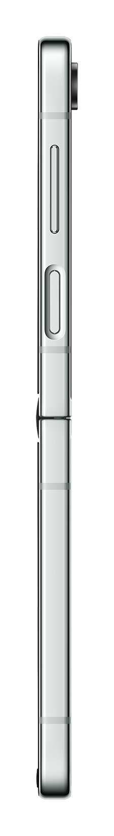 Samsung Flip5 light green side