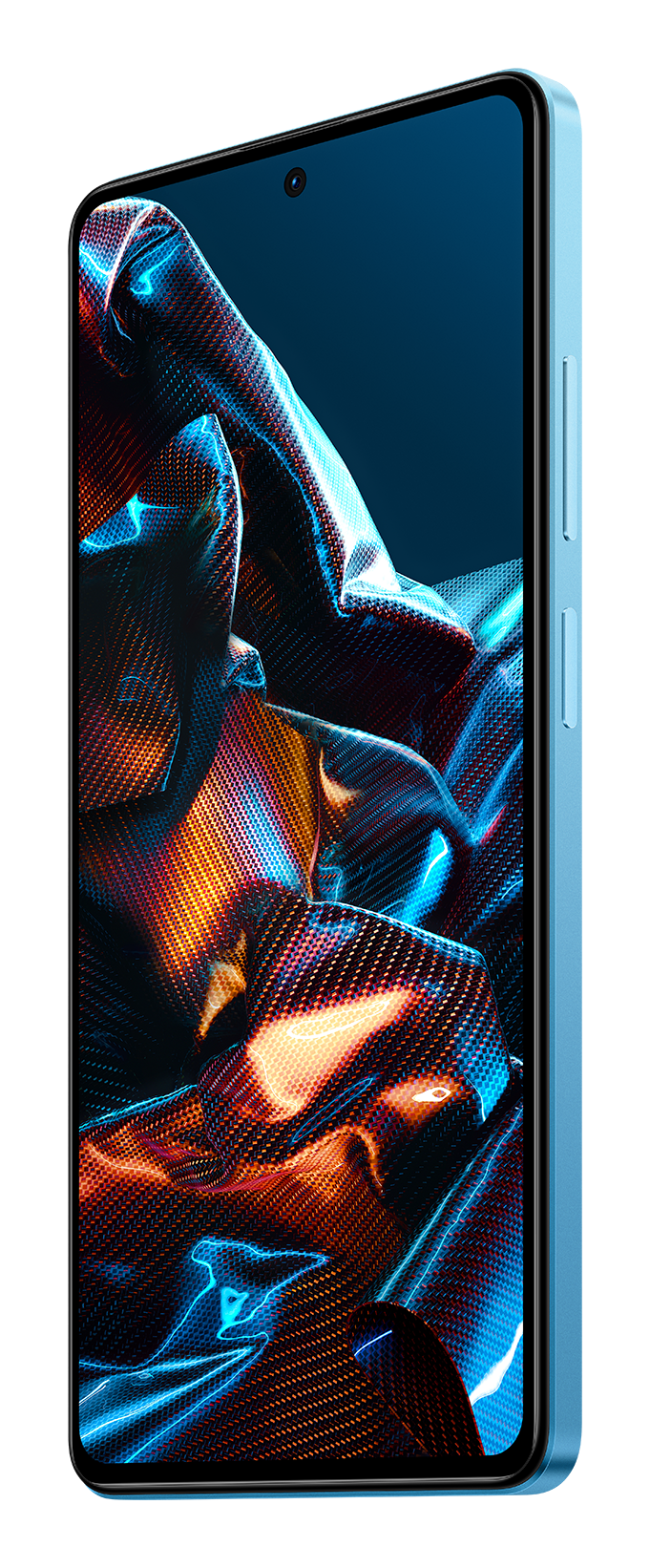 Poco X5 Pro 5G blue side