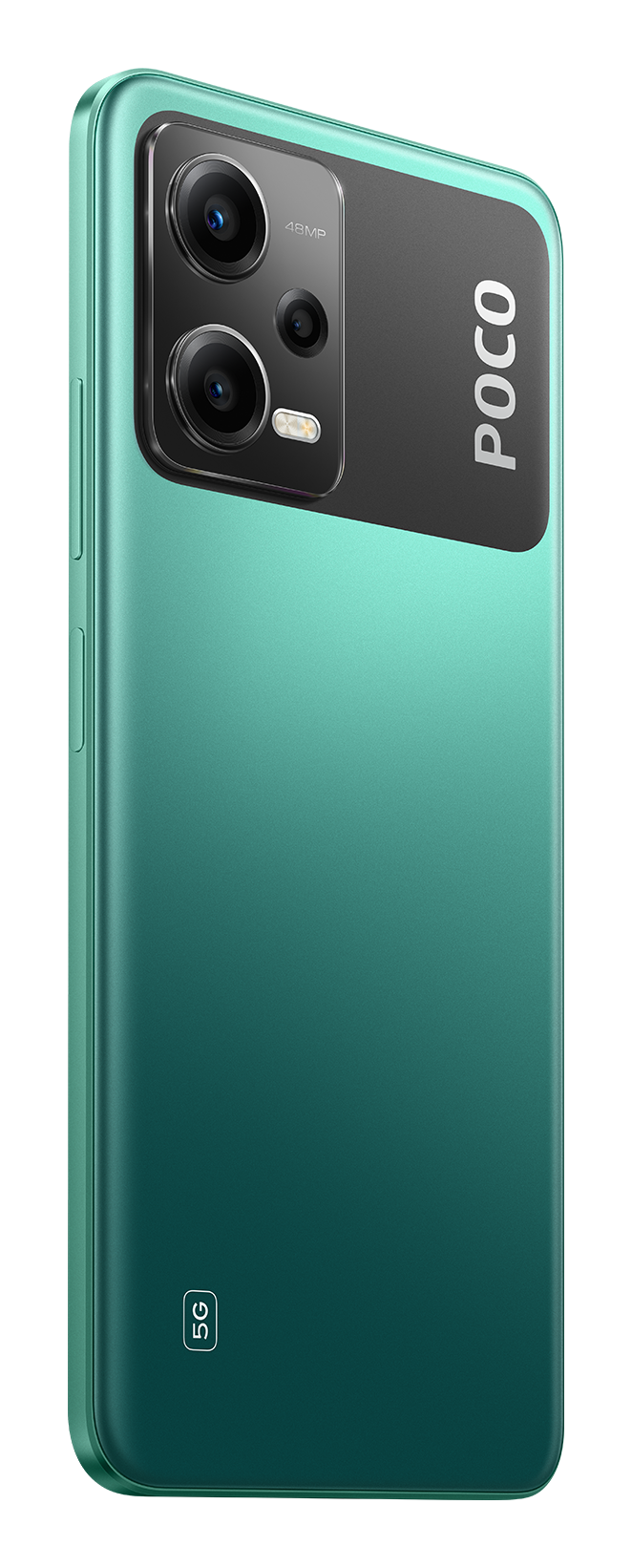 Poco X5 5G green side