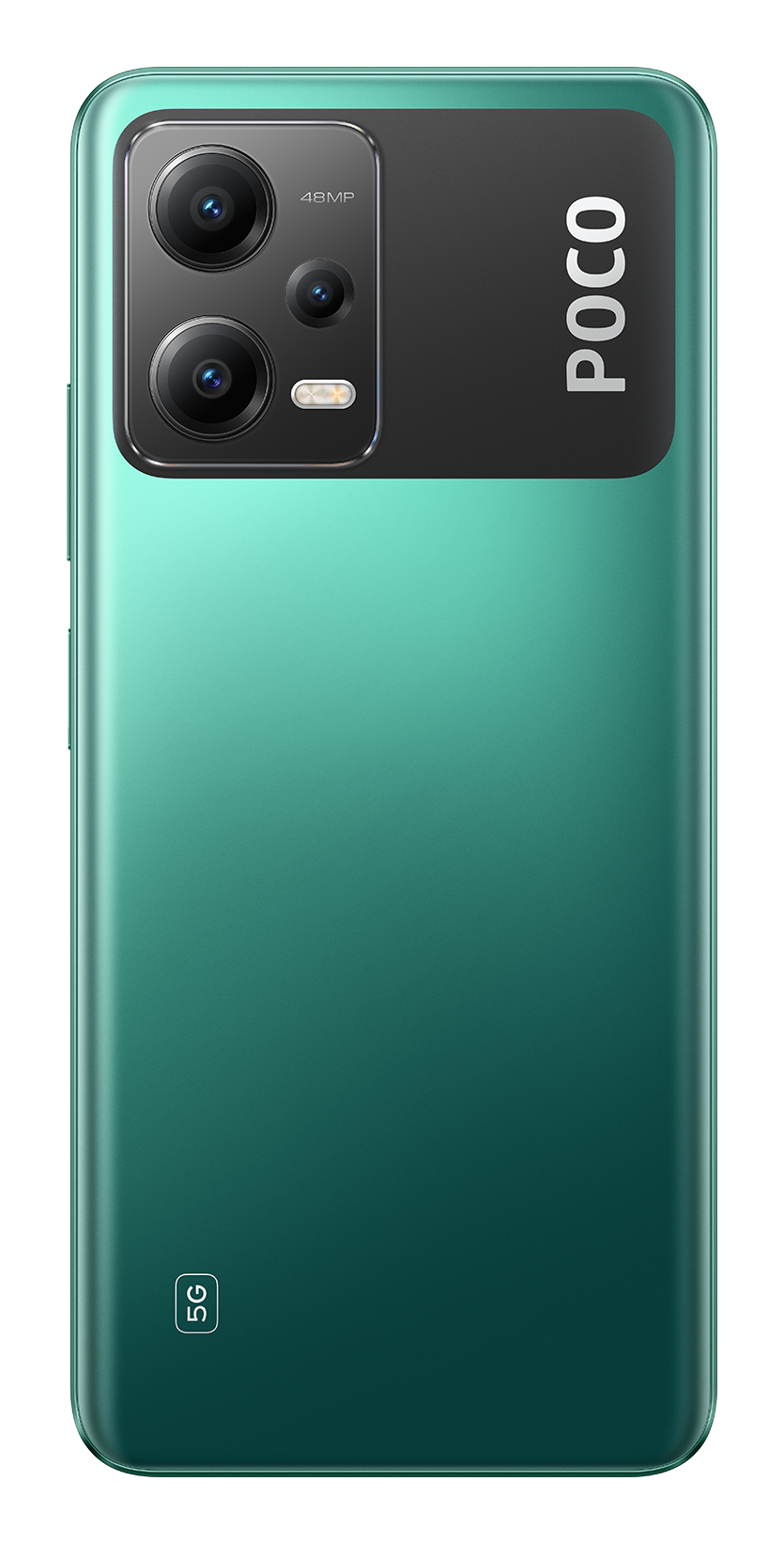 Poco X5 5G green back
