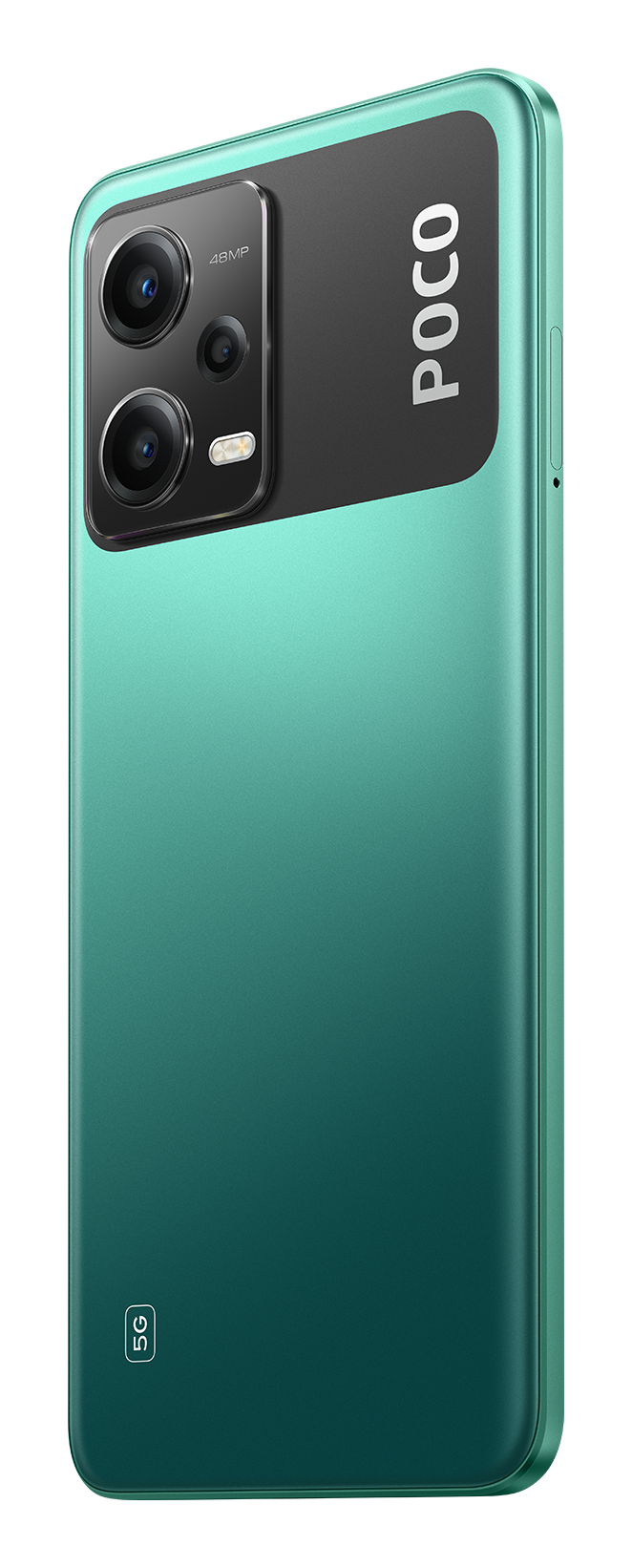 Poco X5 5G green side