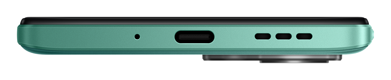 Poco X5 5G green bottom