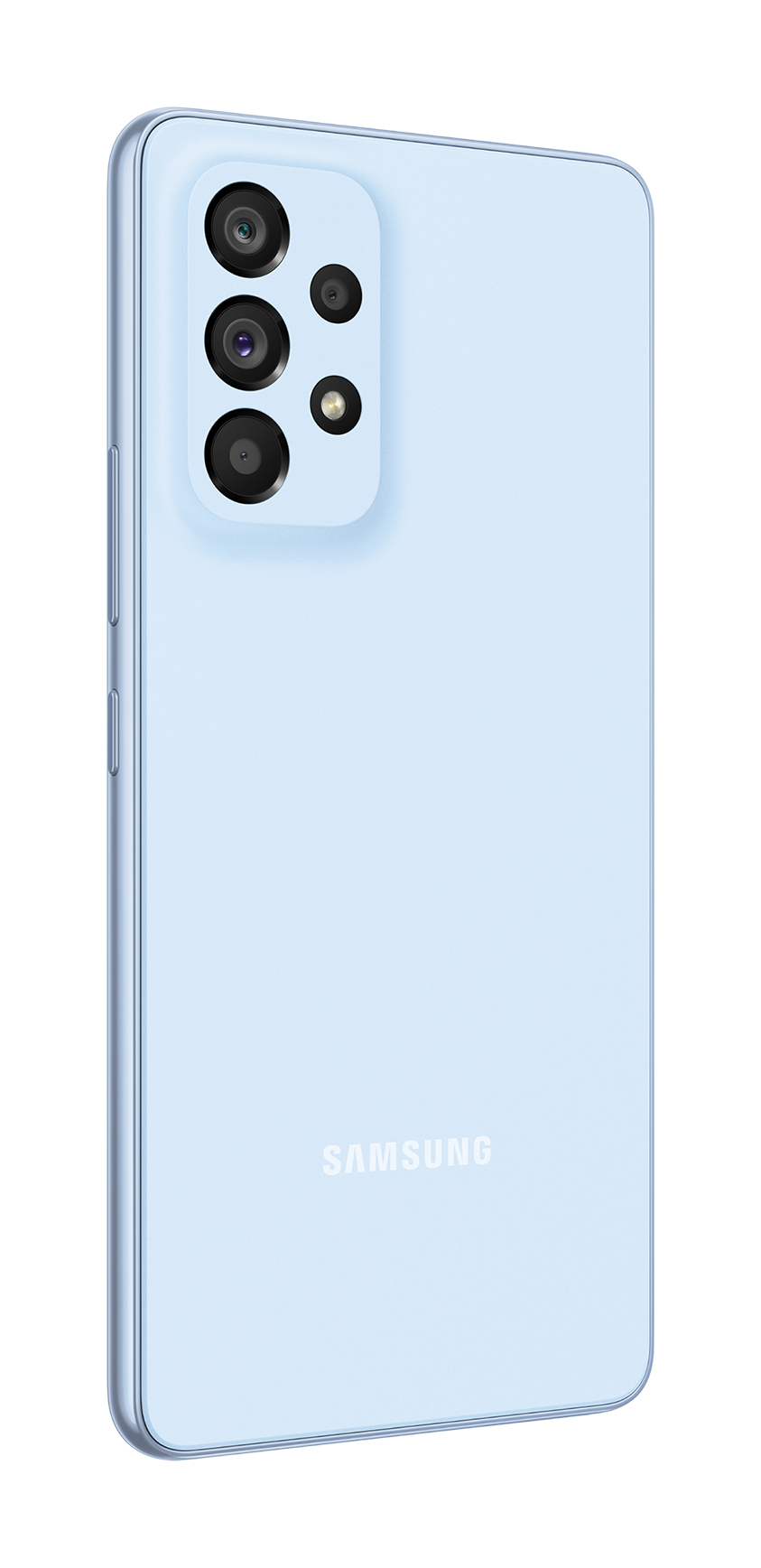 Samsung A53 light blue back