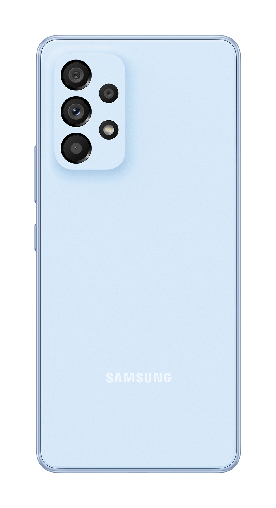 Samsung A53 light blue back