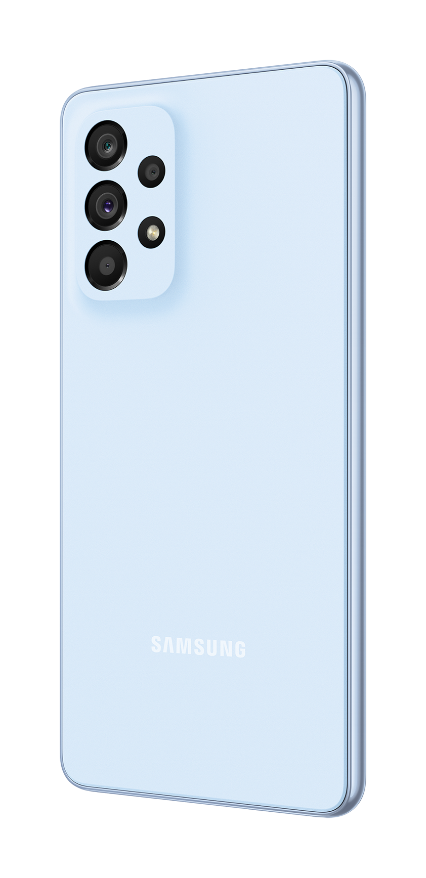 Samsung A53 light blue back