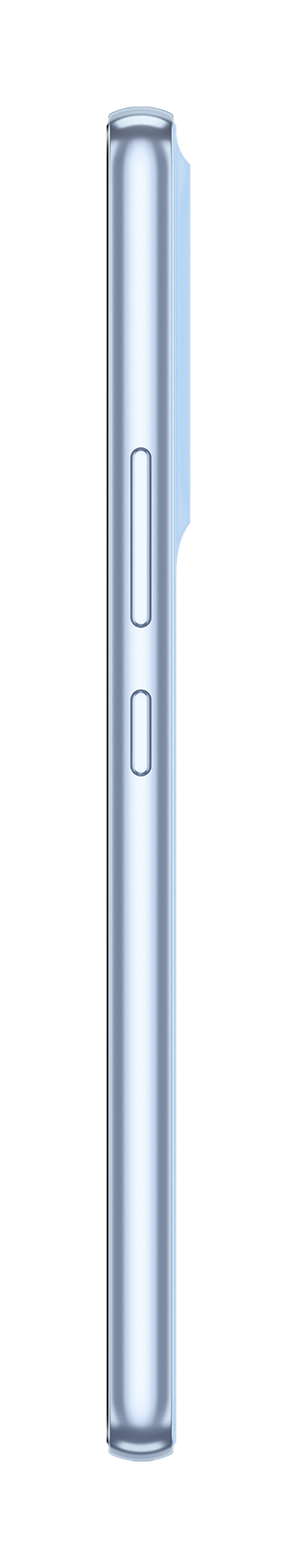 Samsung A53 light blue side