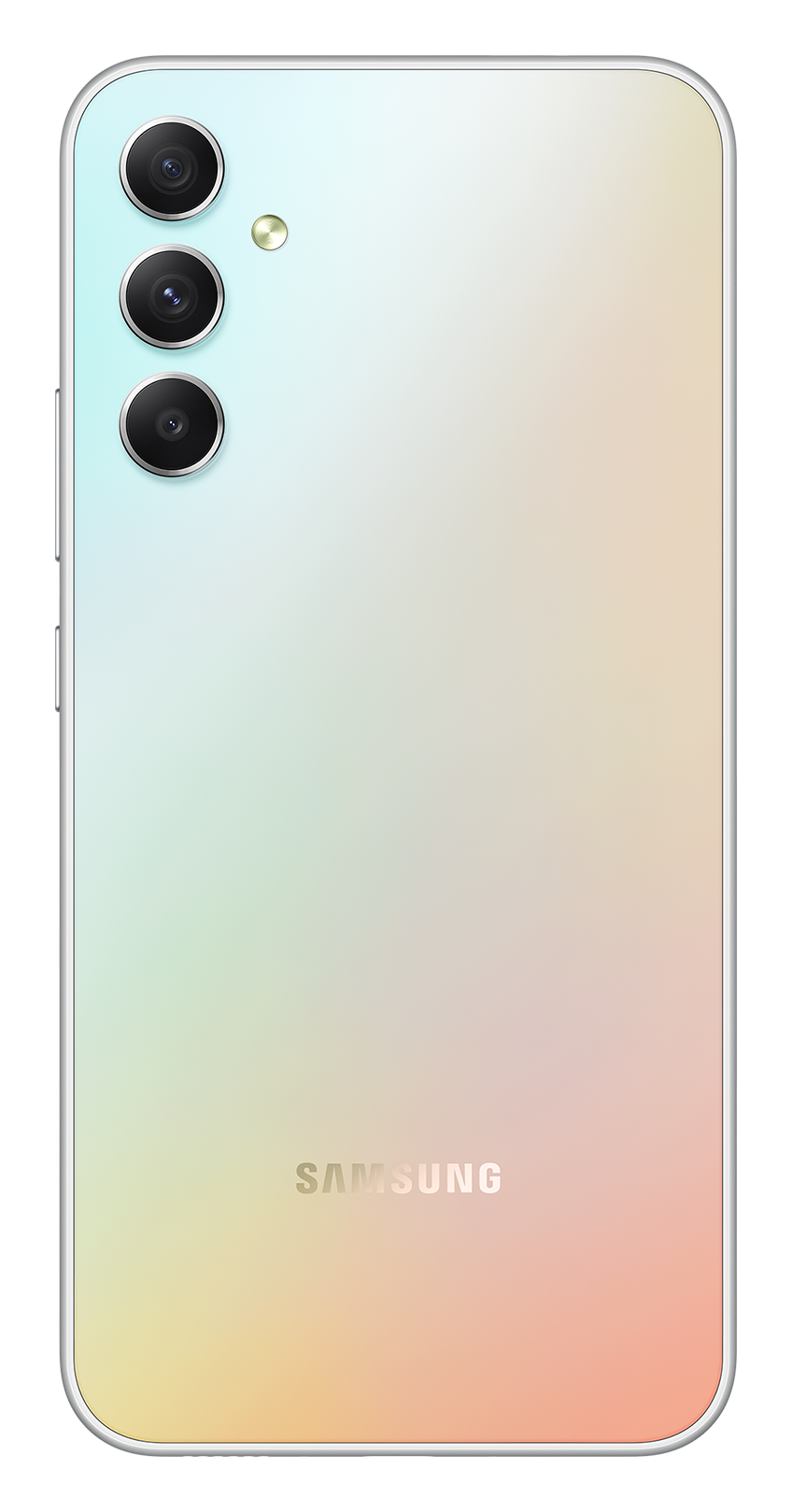 Samsung A34 silver back