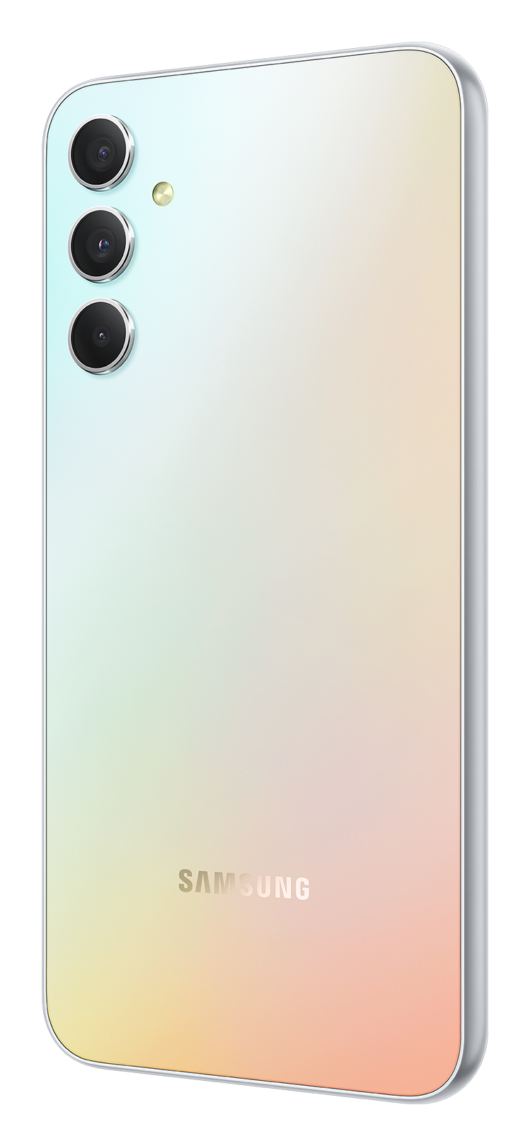 Samsung A34 silver back