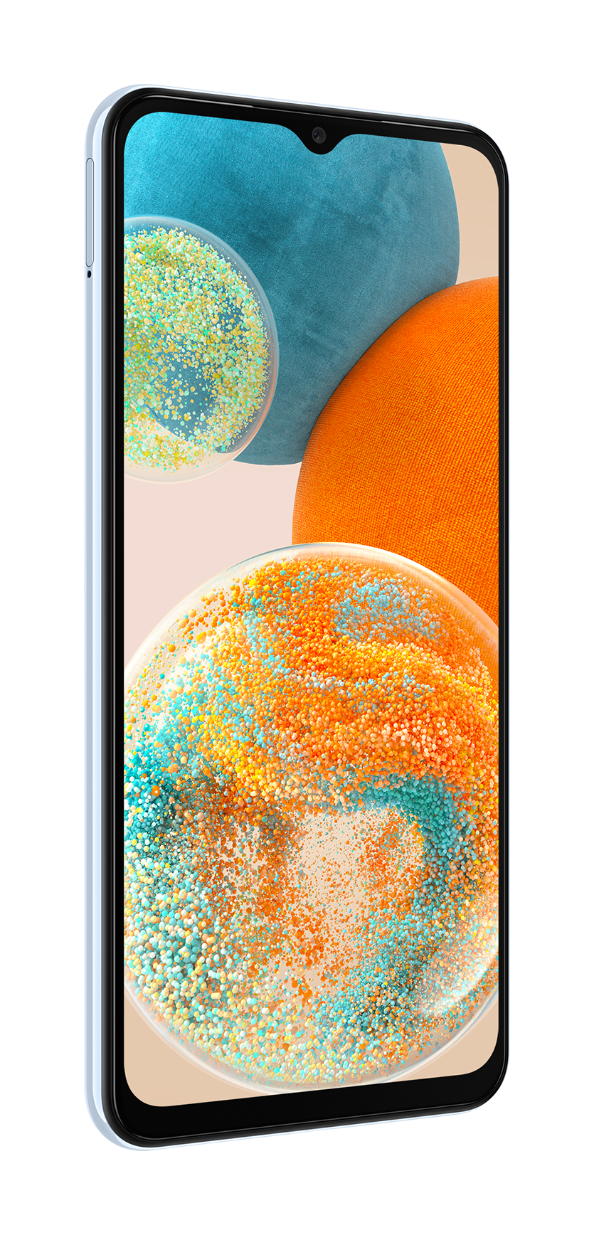 Samsung A23 5G light blue front