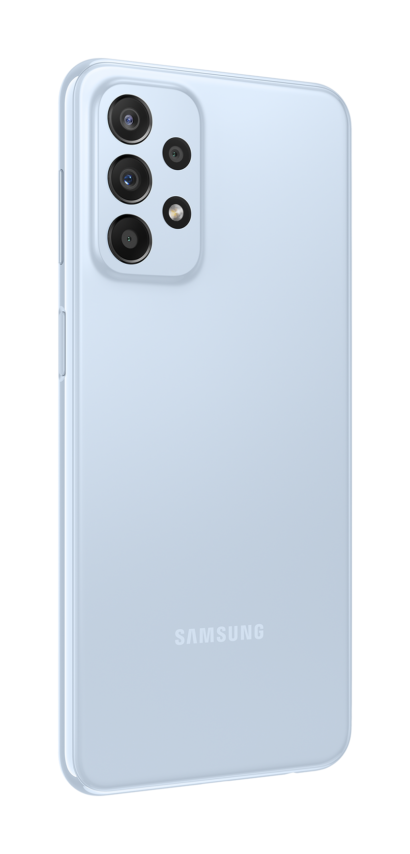 Samsung A23 5G light blue back