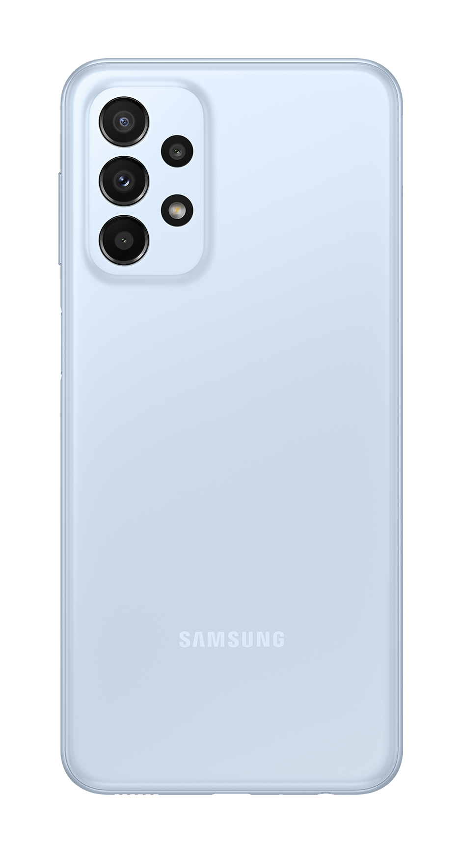 Samsung A23 5G light blue back