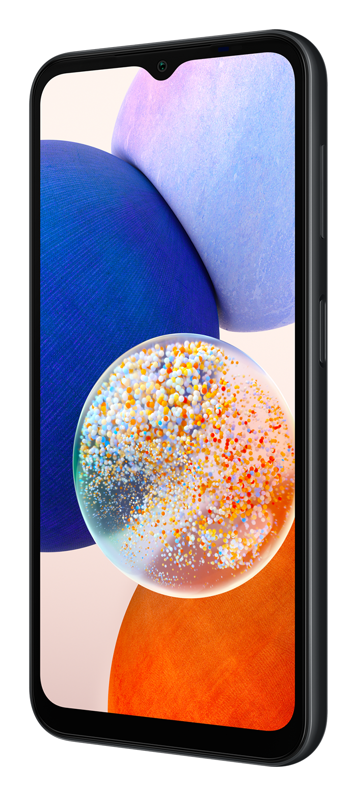 Samsung A14 5G black front right