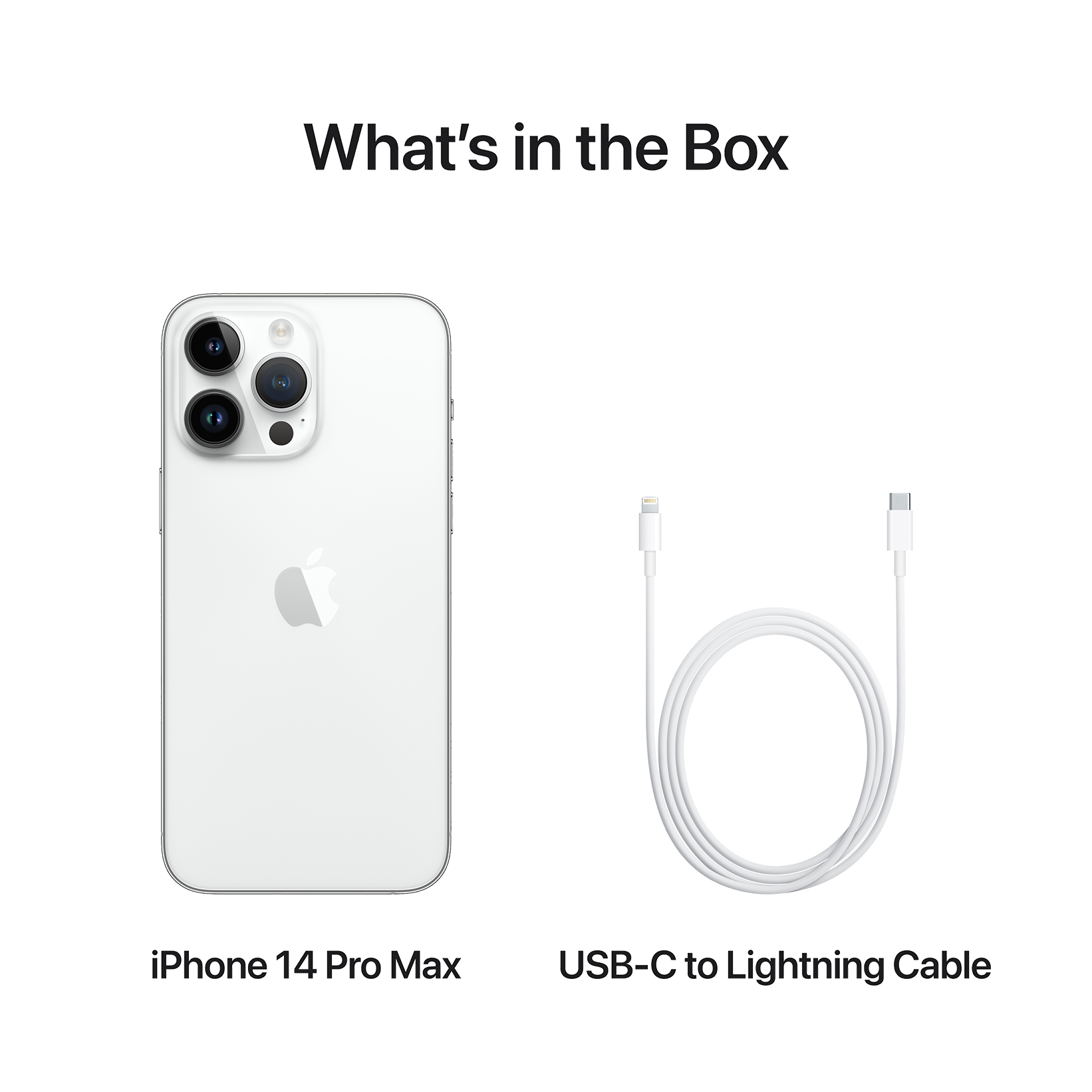 iPhone 14 Pro Max silver box