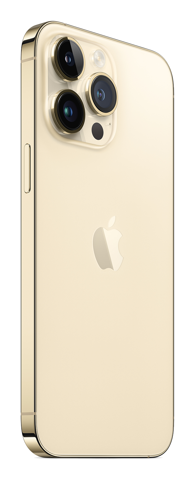 iPhone 14 Pro Max gold back left