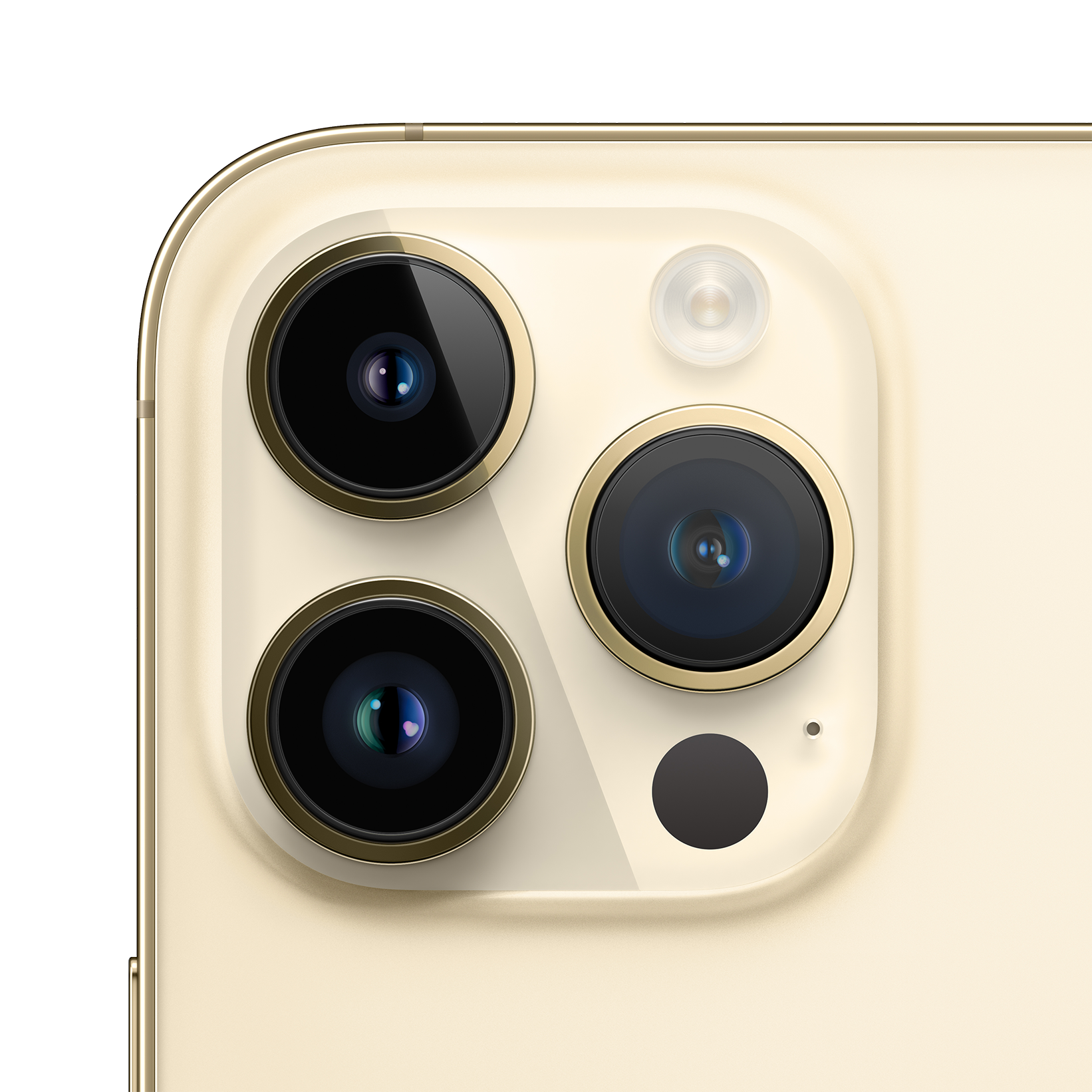 iPhone 14 Pro Max gold camera