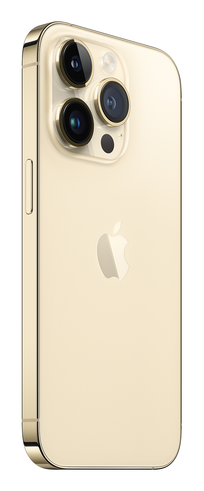 iPhone 14 Pro gold back l side