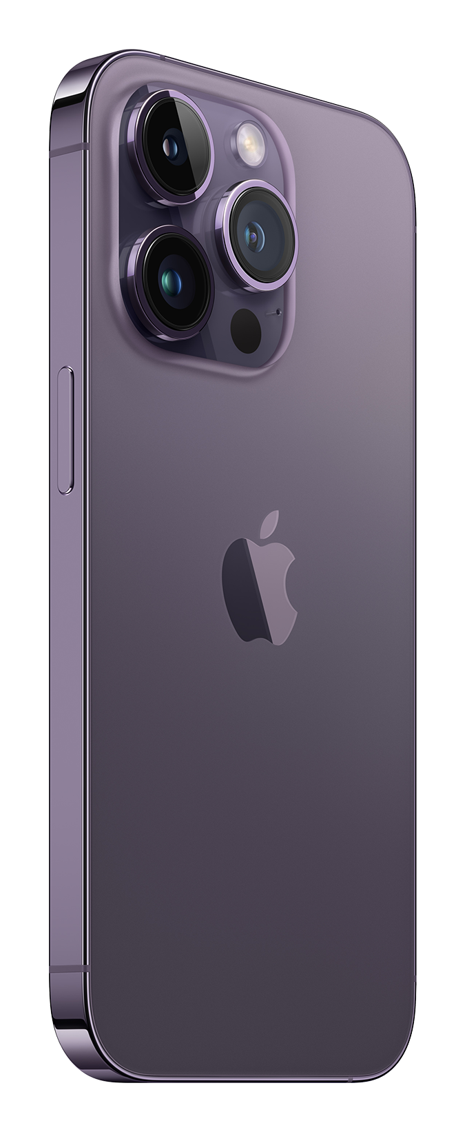 iPhone 14 Pro purple back l side