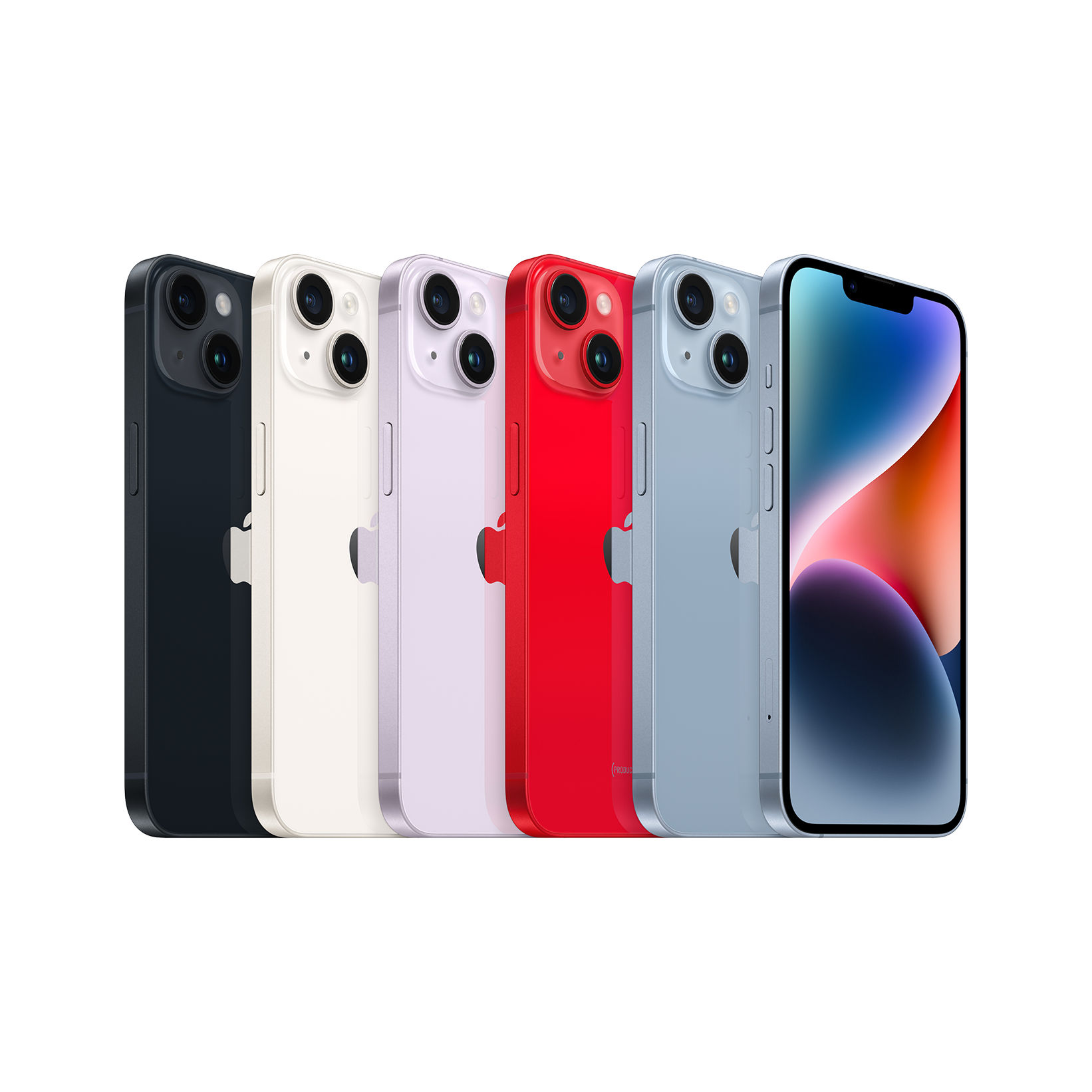 iPhone 14 Plus red all colors v