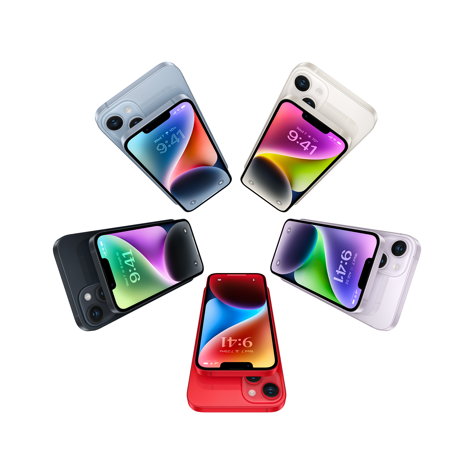 iPhone 14 starlight all colors