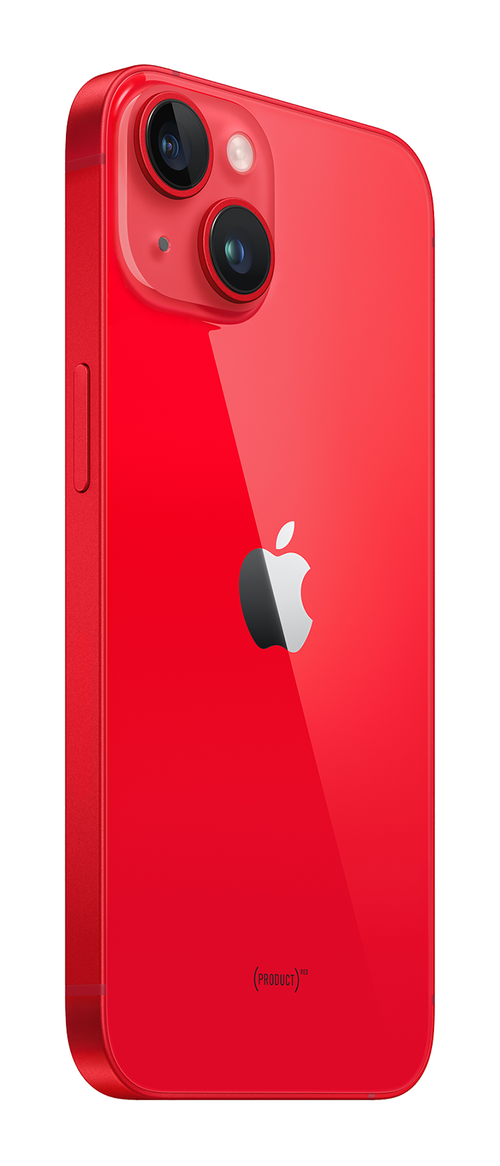 iPhone 14 red back l side
