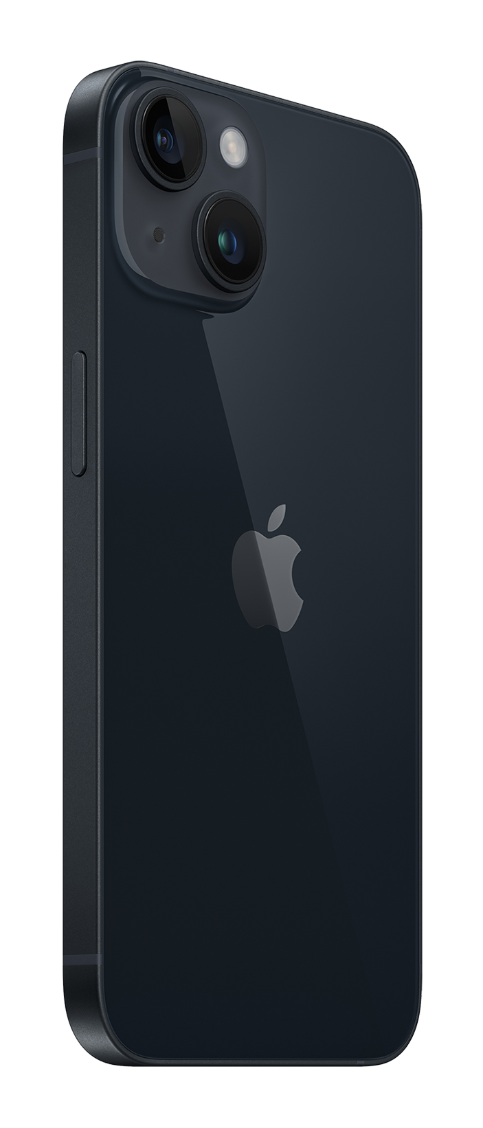iPhone 14 midnight back l side