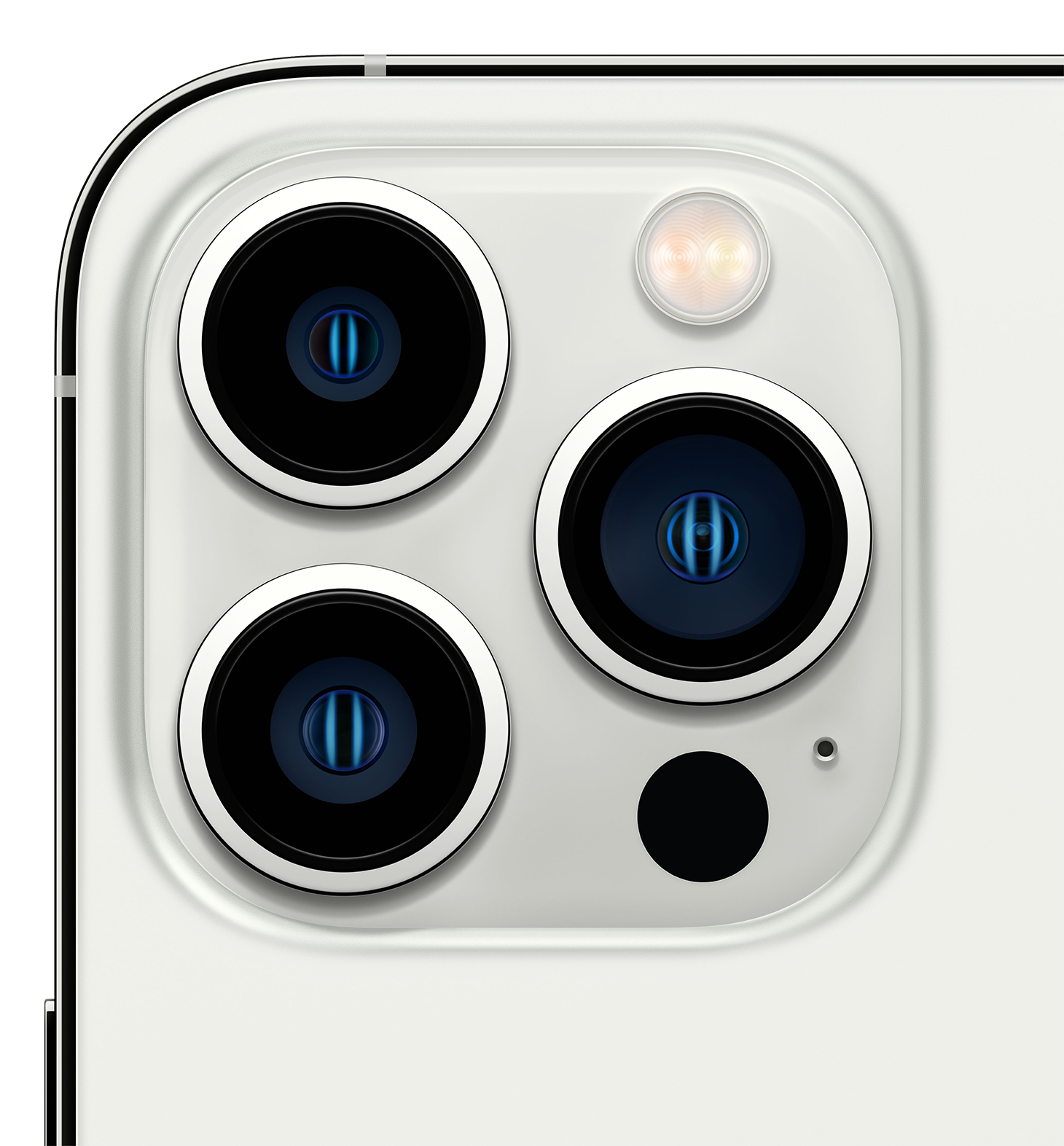 iPhone 13 Pro Max silver camera