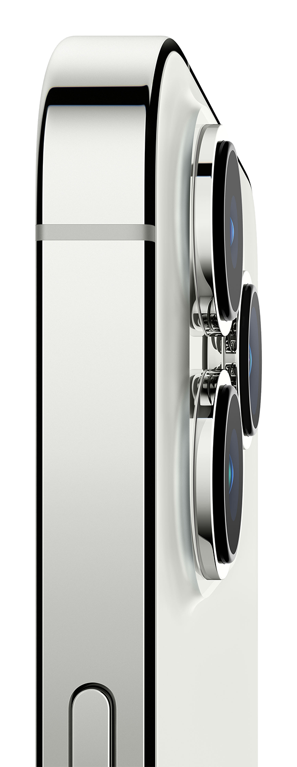 iPhone 13 Pro Max silver r side
