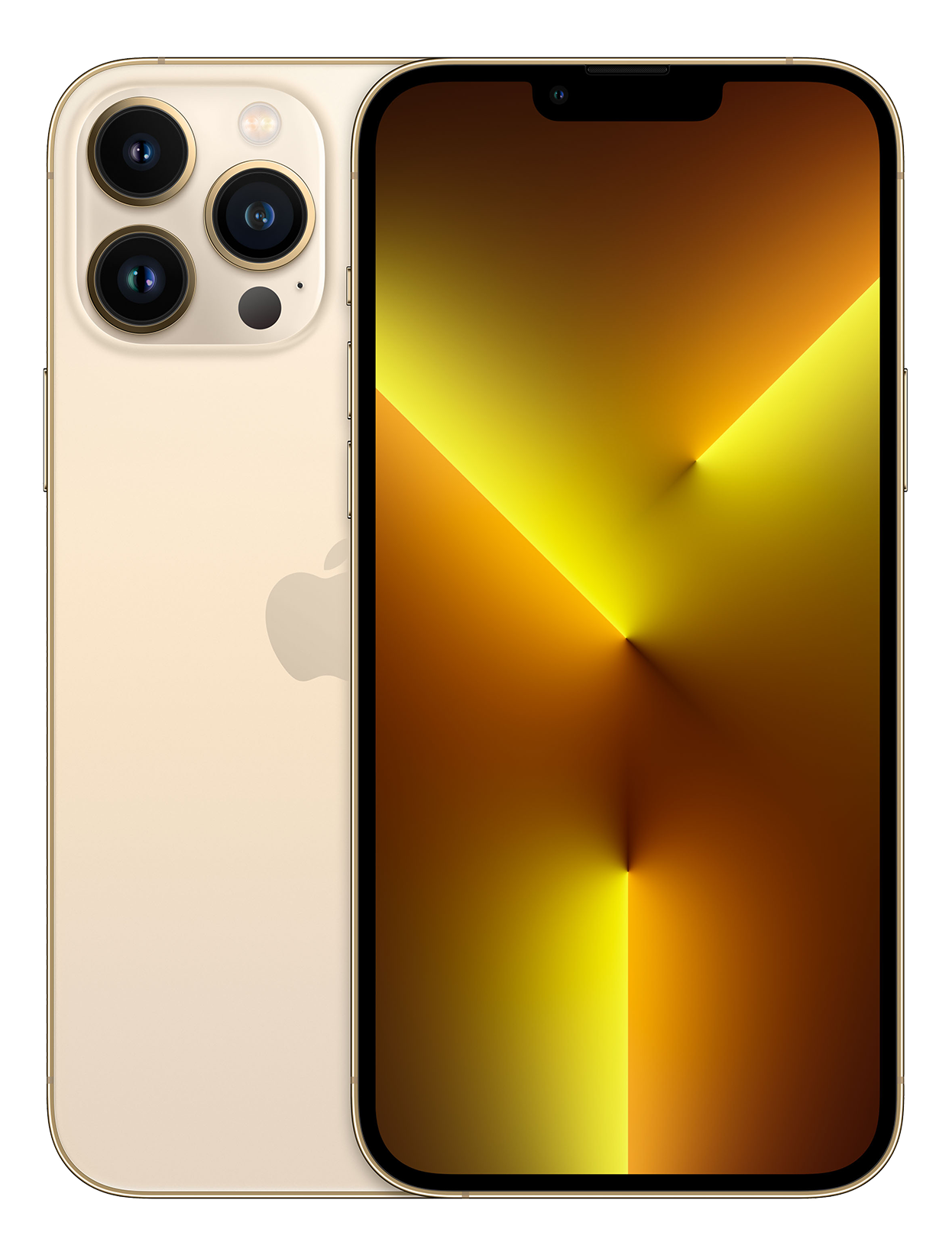 iPhone 13 Pro Max gold front b