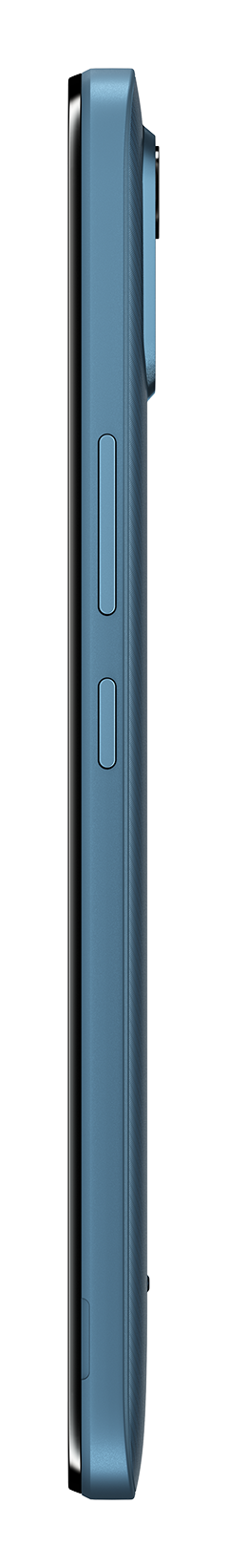 Nokia C12 blue right side