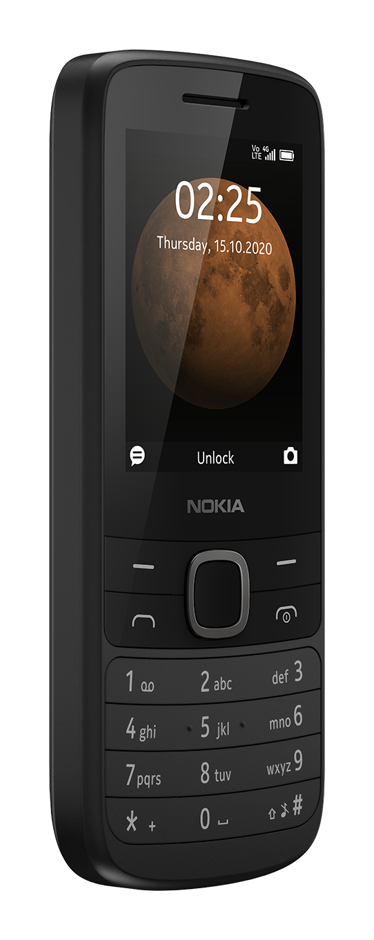 Nokia 225 black front side