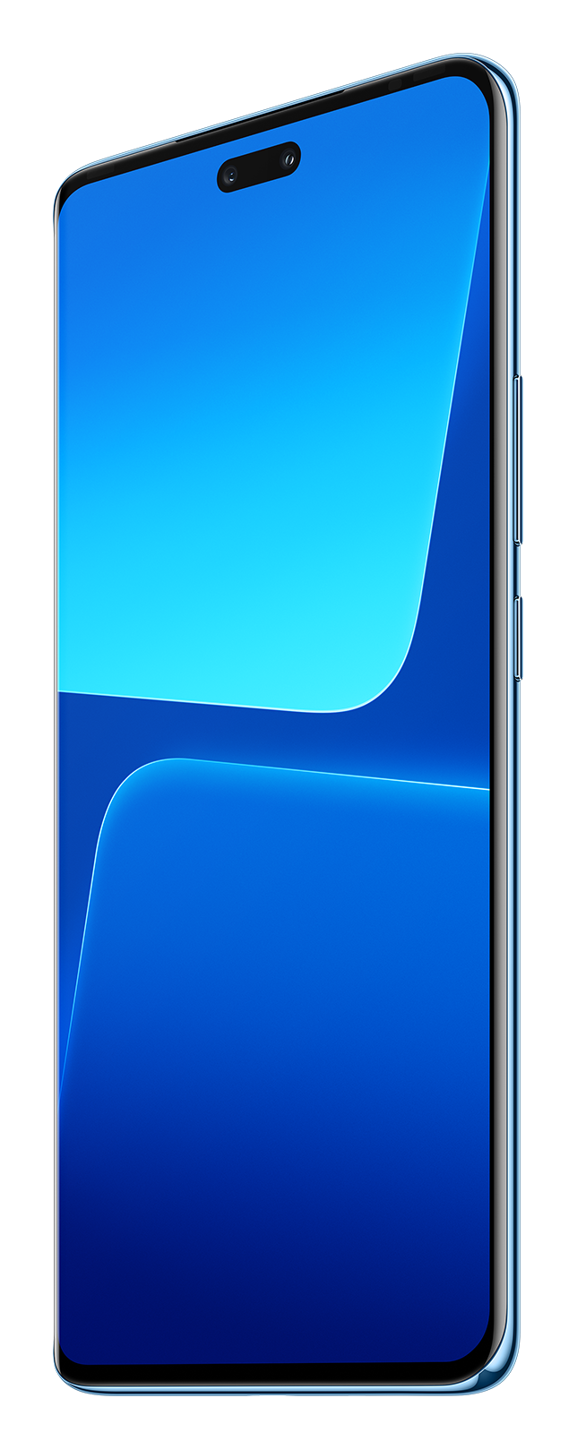 Xiaomi 13 Lite blue front side