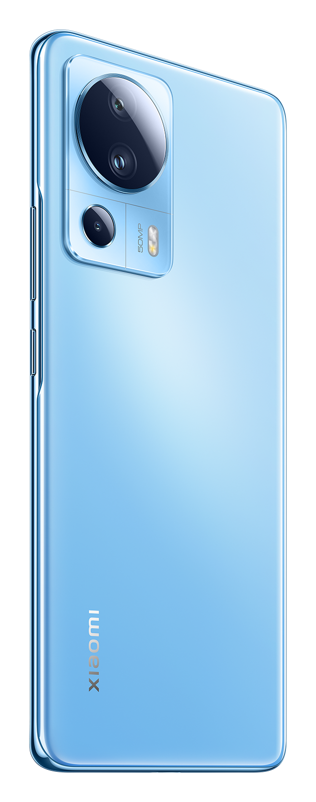 Xiaomi 13 Lite blue back side