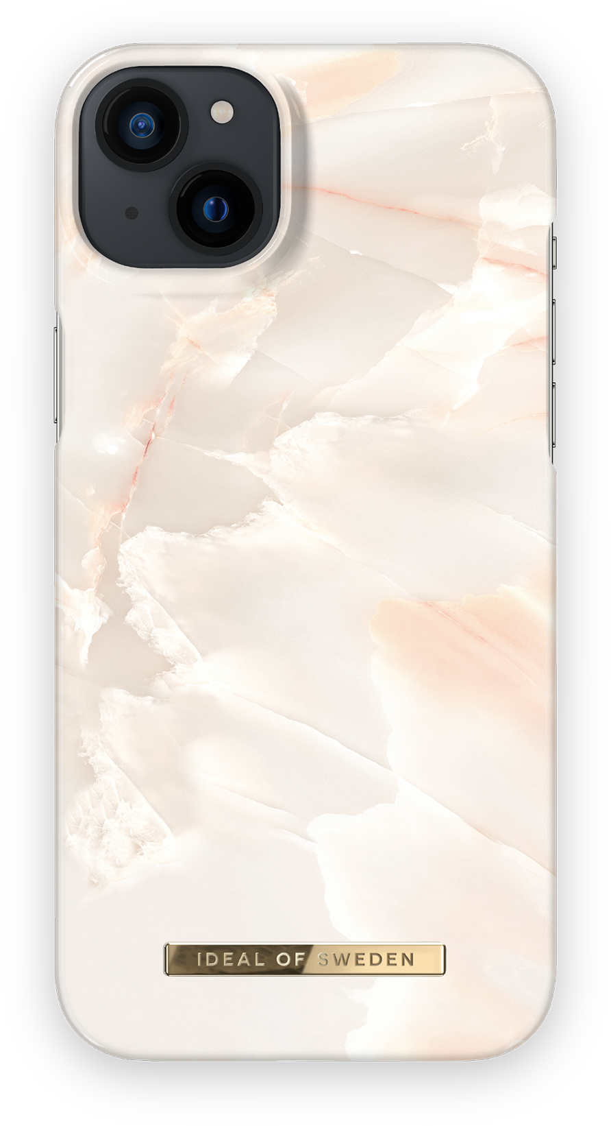 ax Vacins iPhone 14 Plus iDeal Fashion Case Rose Pearl Marble