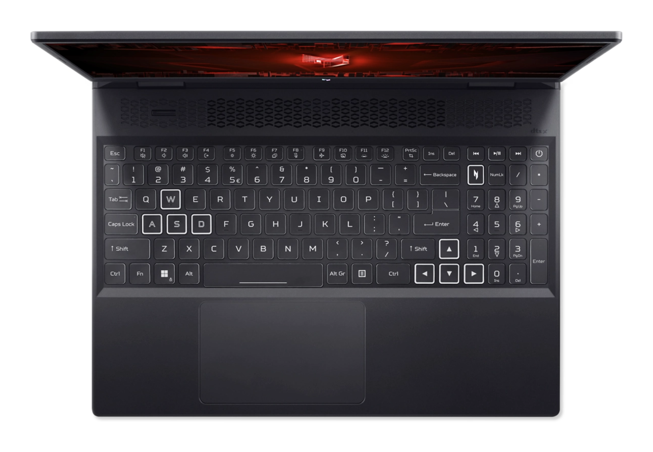 Acer Nitro 16 AN16 41 R0WZ keyboard