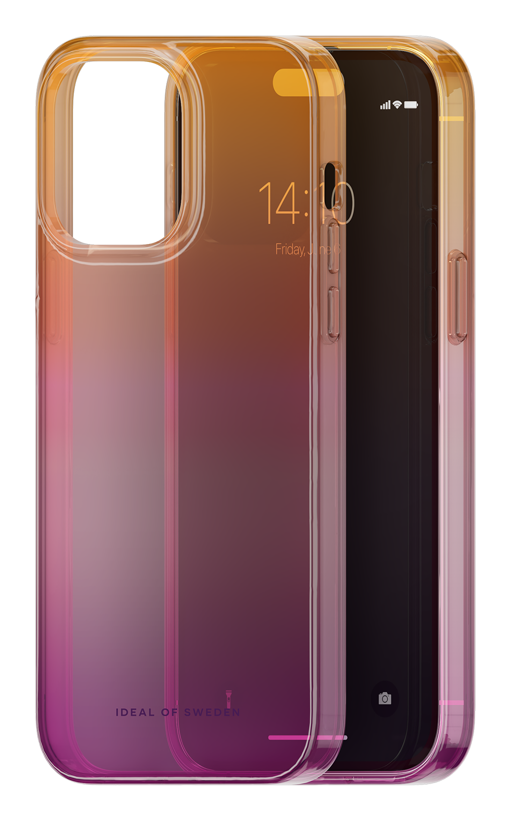ax Vacins iPhone 14 Pro Max iDeal Clear Case Vibrant Ombre Clear
