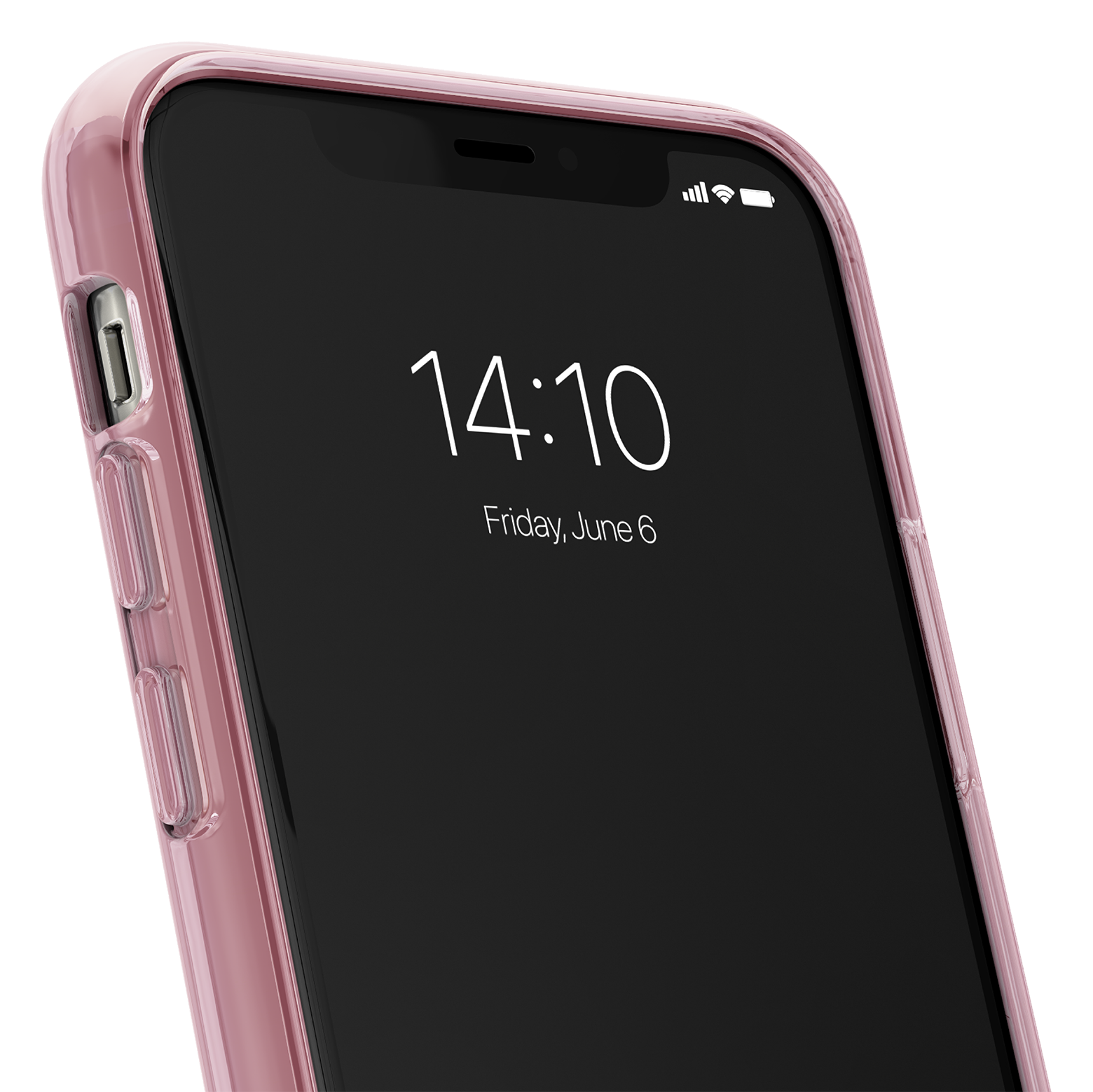 ax Vacins iPhone 11XR iDeal Clear Case Mid Mirror Pink39323