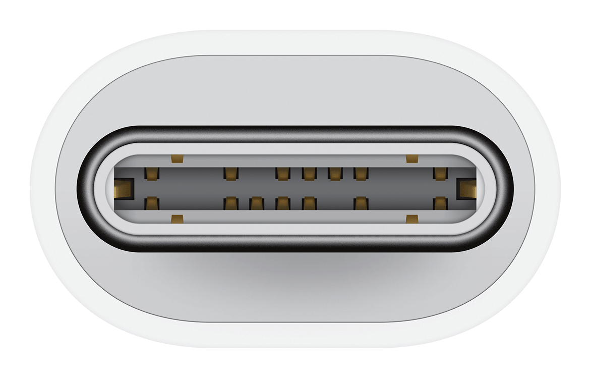 USB C to Lightning Adapter Pure Top Print  USEN