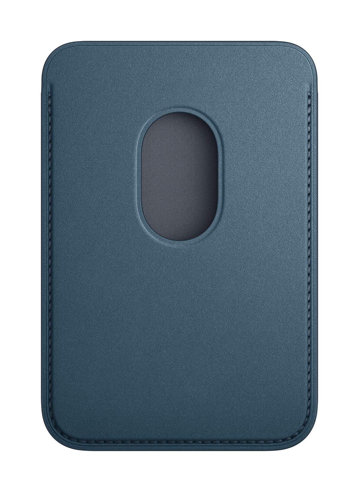 iPhone Pacific Blue FineWoven Wallet with MagSafe Front