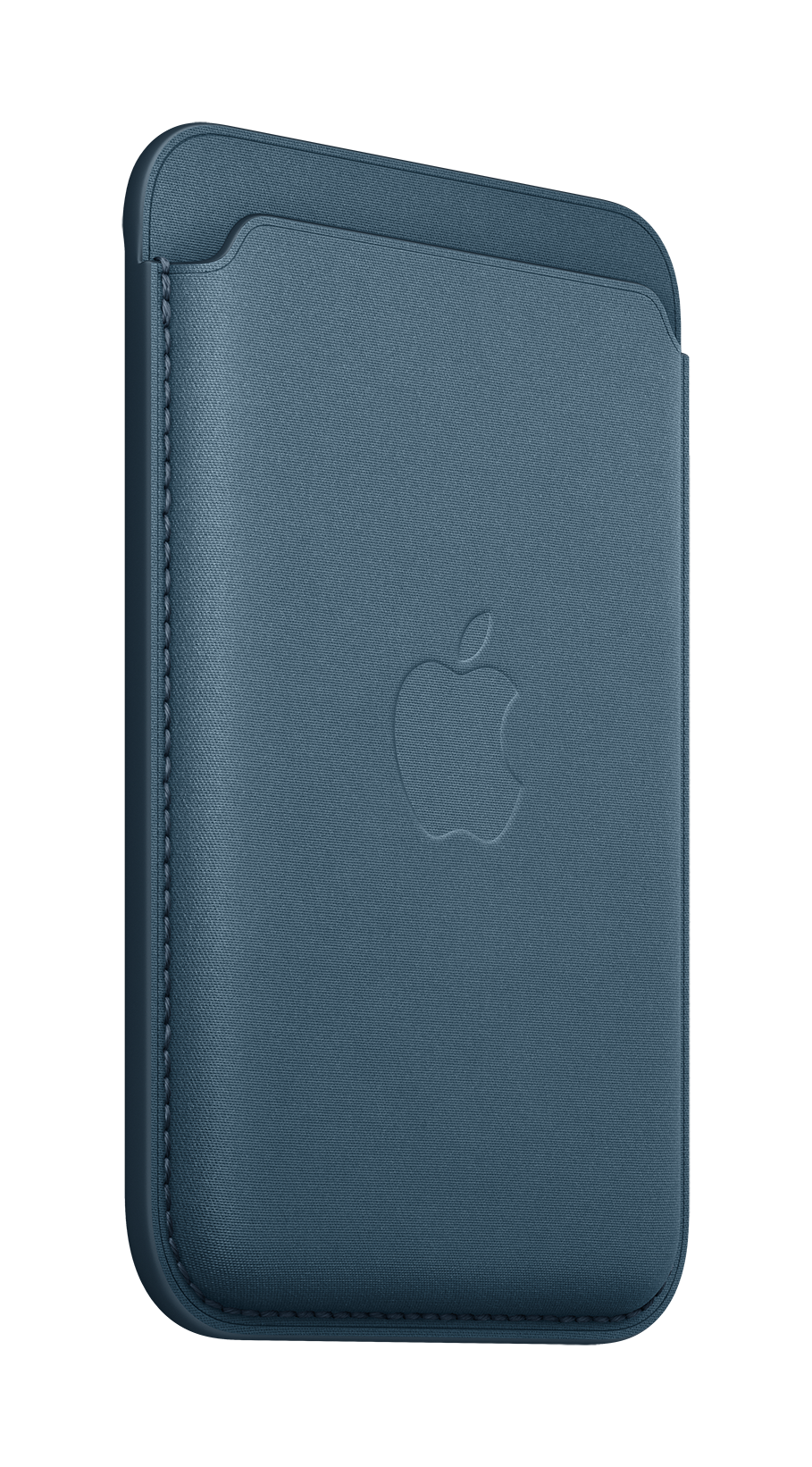 iPhone Pacific Blue FineWoven Wallet with MagSafe left side