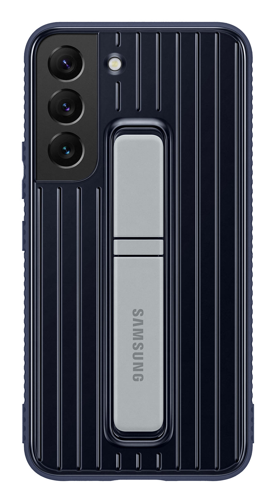 Samsung Galaxy S22 Protective Standing Cover Navy back2