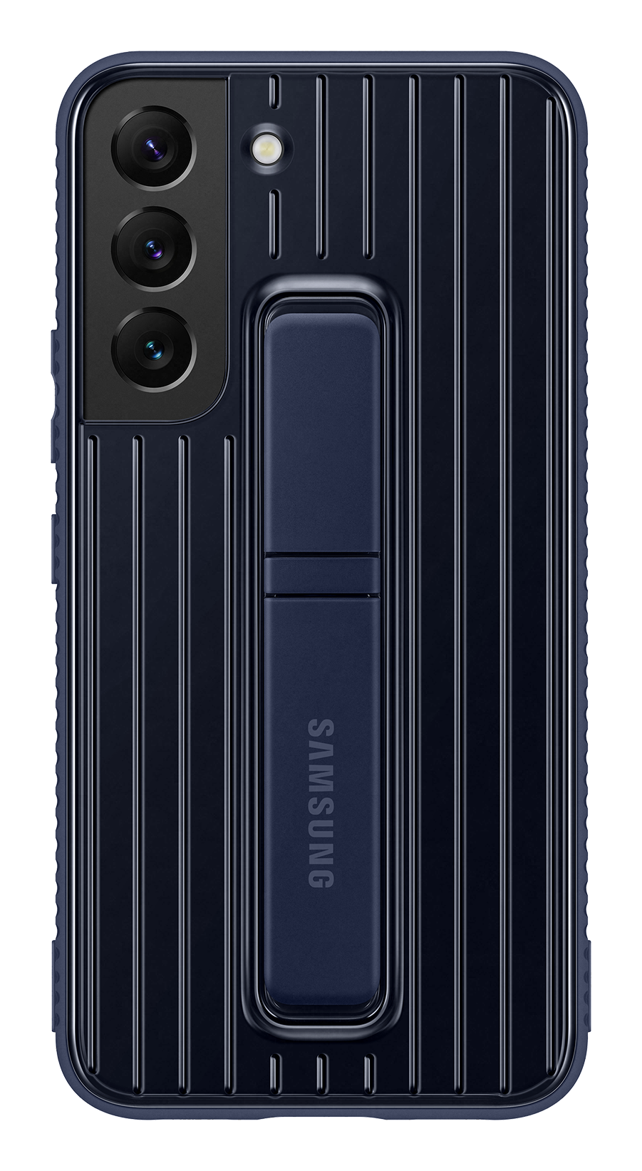 Samsung Galaxy S22 Protective Standing Cover Navy back