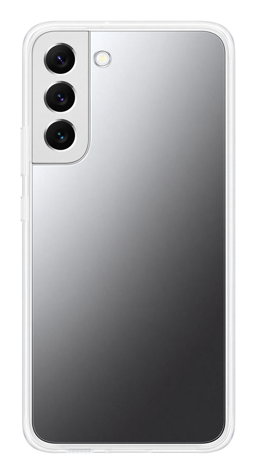 Samsung Galaxy S22 Frame cover Transparent black back