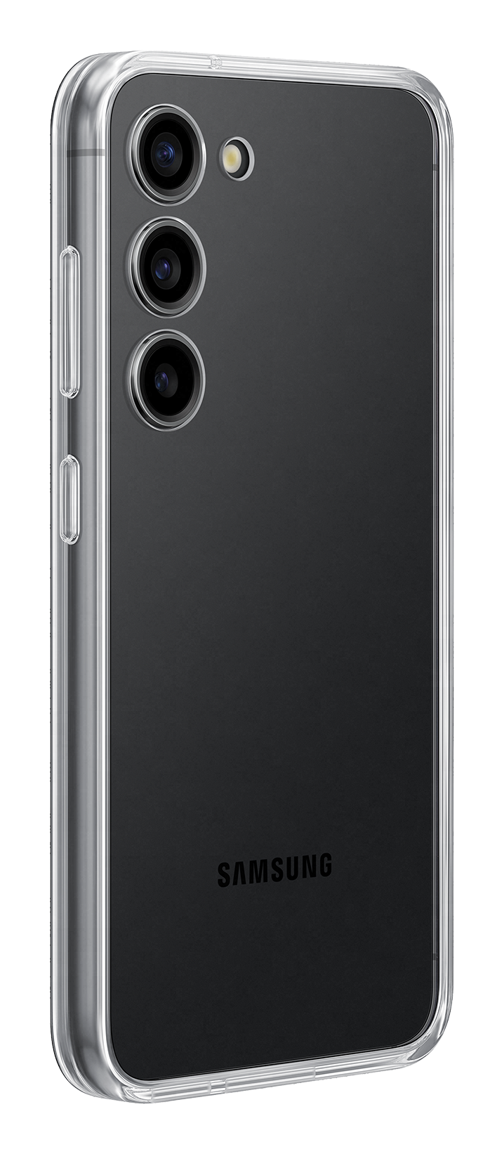 Samsung Galaxy S23 Frame Case black back right