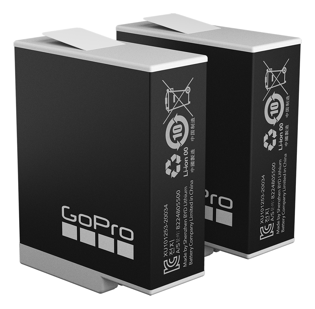 1 ax GoPro Enduro Battery 2 Pack HERO11HERO10HERO9 Black ADBAT 211 