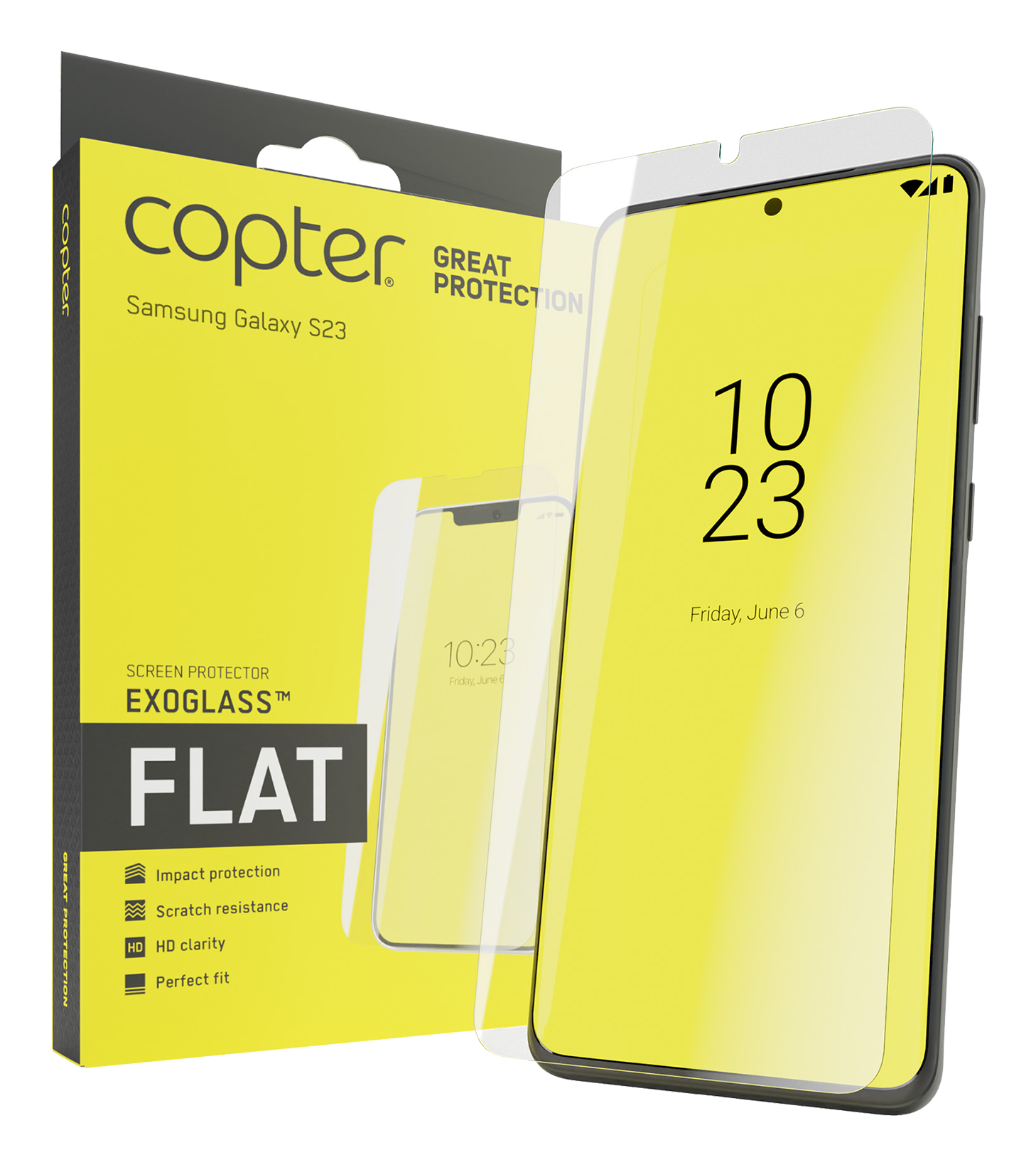 Second Glass Sony Xperia 1 V Copter Exoglass
