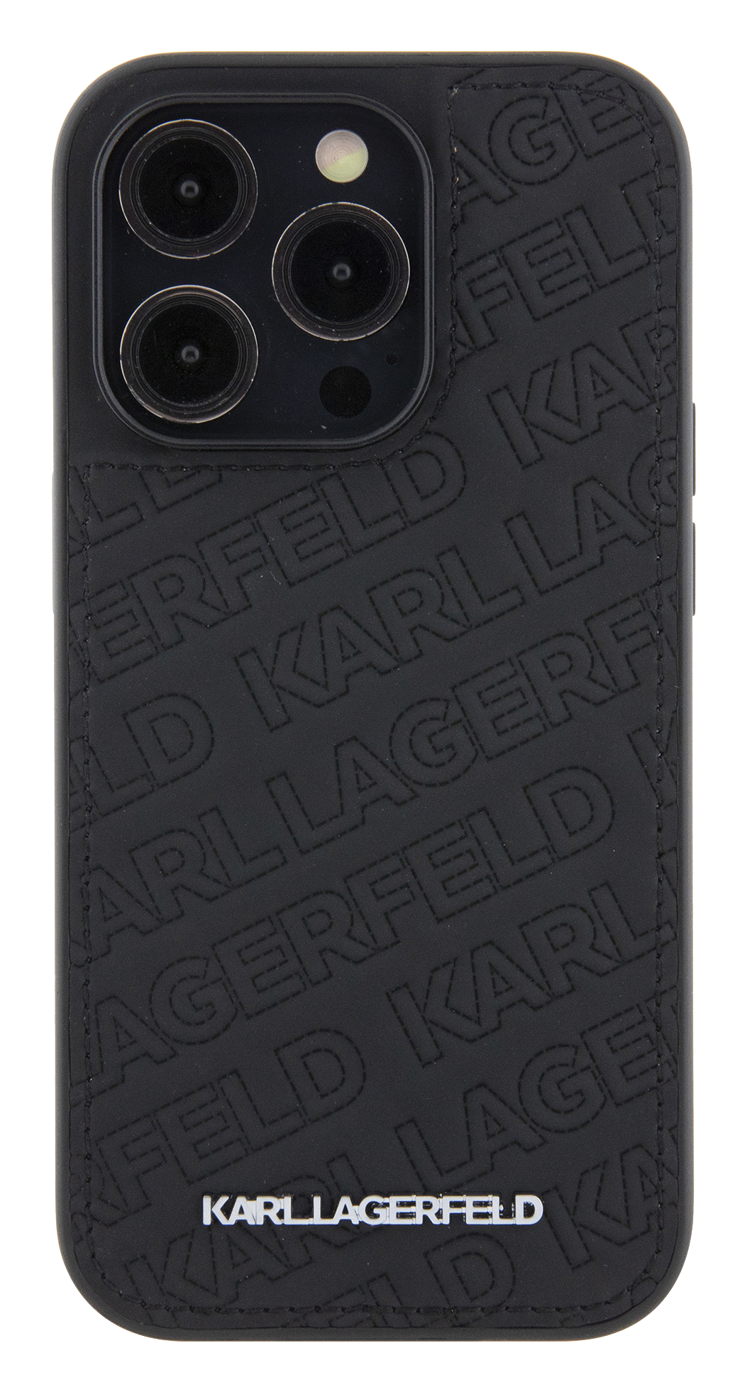 iPhone 15 Pro Max Karl Lagerfeld PU Leather Quilted Pattern