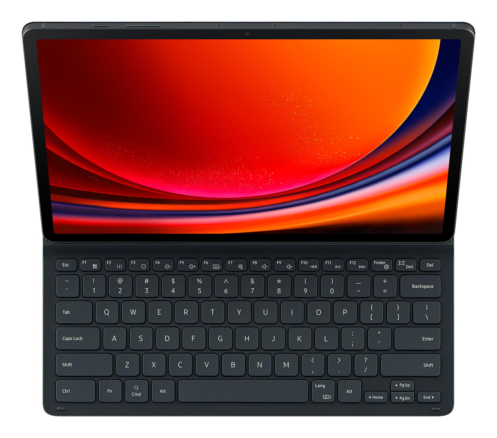 Samsung Galaxy Tab S9 S9 FE Book Cover Keyboard Slim Black keyboard