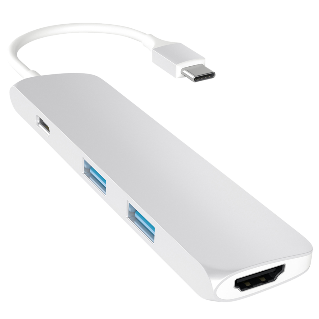Satechi USB-C MultiPort Adapter HDMI, 2x USB 3.0
